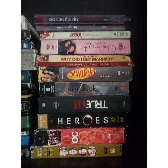 Lot Of 20 Estate Sale DVDs Variety Seasons Lot Personal Collection ~ Trl4#304